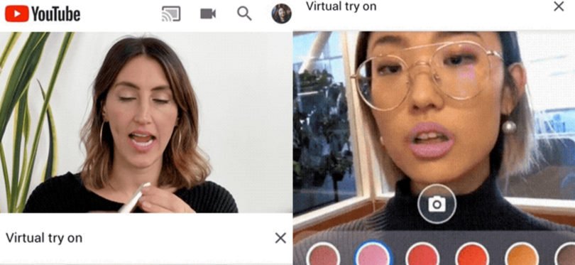 youtube ar beauty try-on